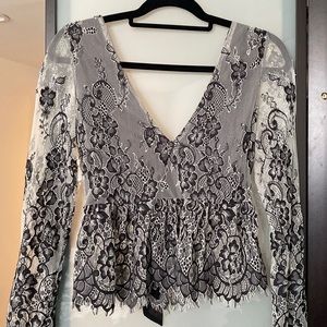 TopShop babydoll top